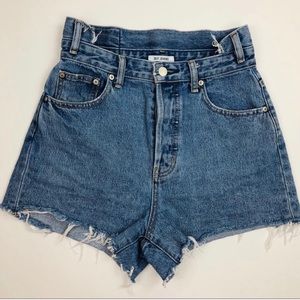 Sky jeans high waisted distressed cut-off shorts